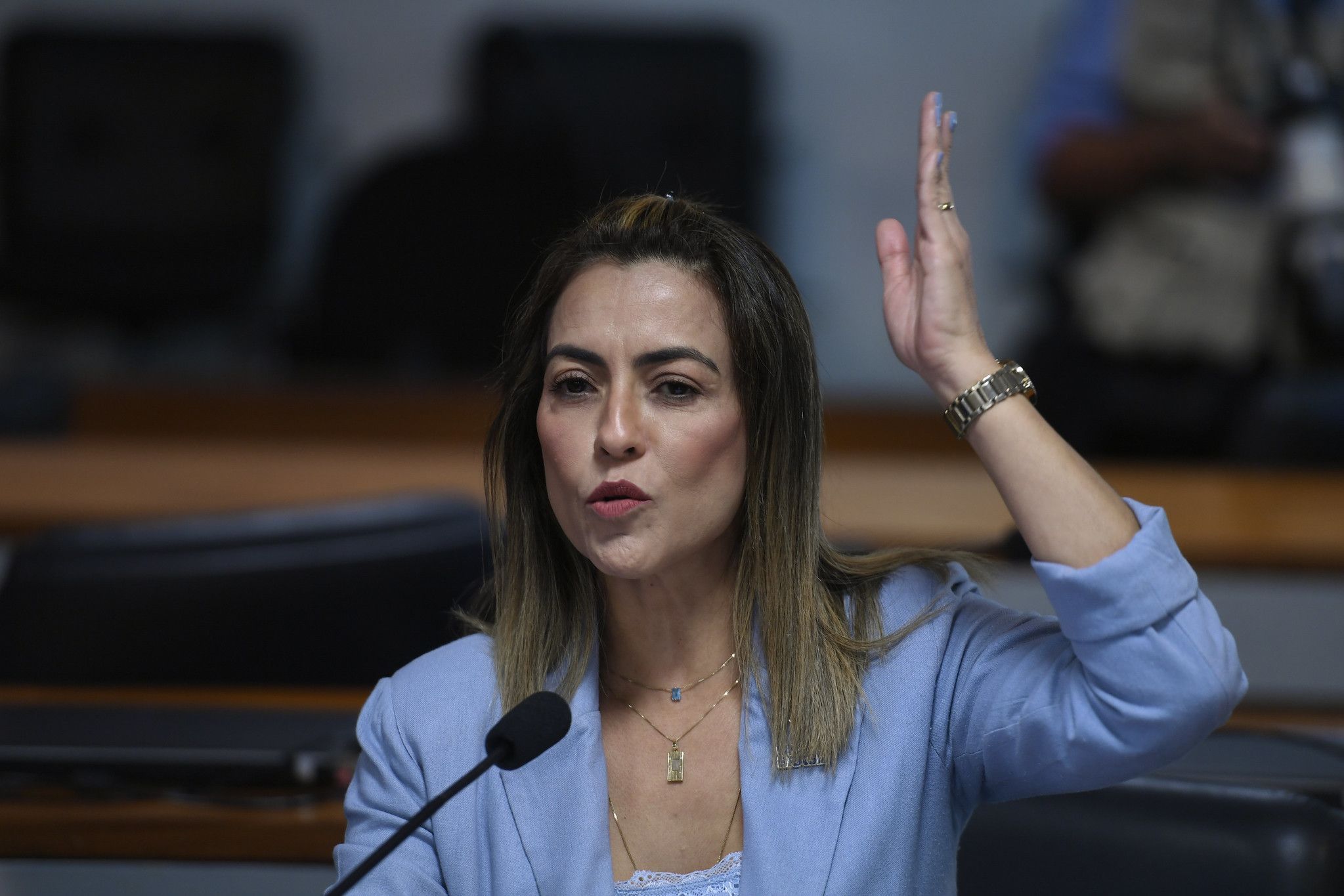 A senadora Soraya Thronicke (União Brasil-MS)