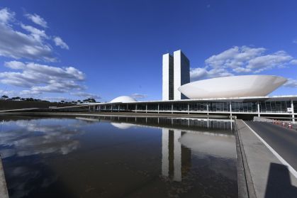 Prédio do Congresso Nacional, em Brasília