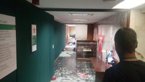 Depredação provocada por apoiadores criminosos do ex-presidente Jair Bolsonaro (PL) é registrada na Câmara dos Deputados nesta segunda-feira (9).