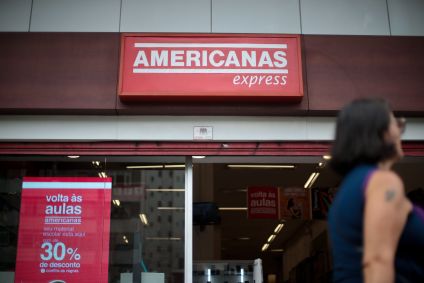 Foto da fachada da Americanas localizada na Avenida Paulista, na região central de São Paulo
