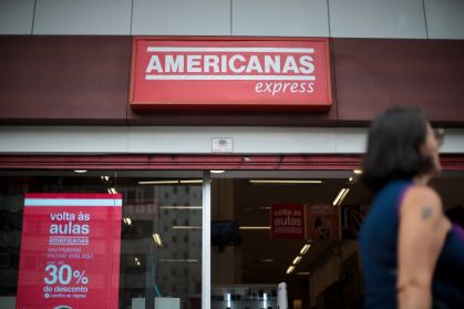 Foto da fachada da Americanas localizada na Avenida Paulista, na região central de São Paulo