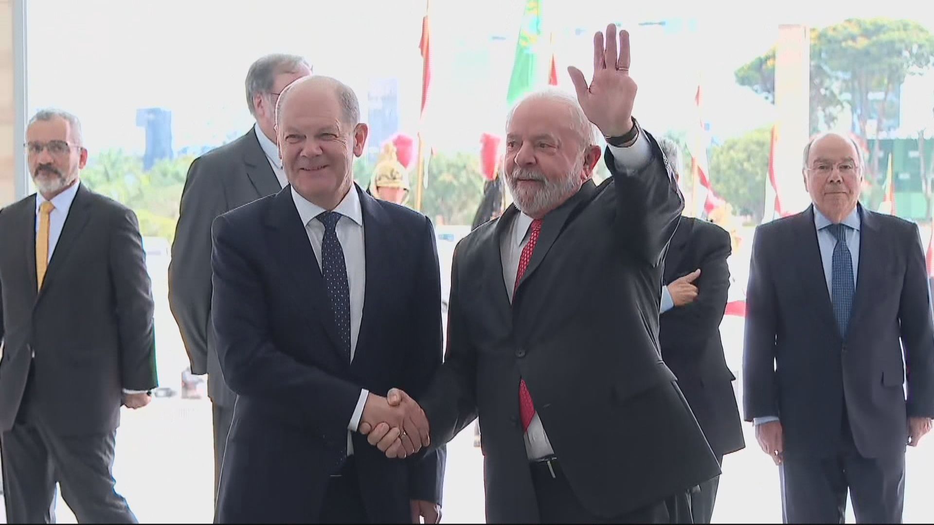 lula e olaf scholz