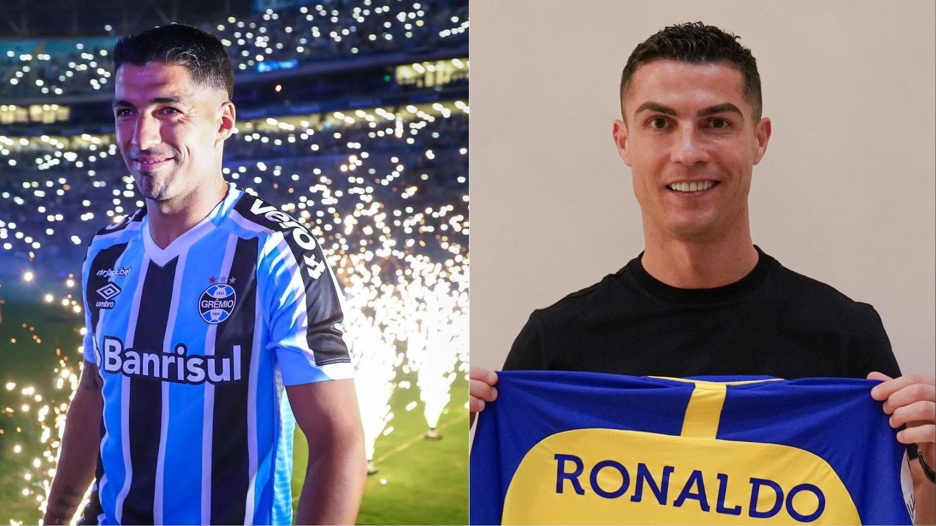 Luis Suárez Cristiano Ronaldo