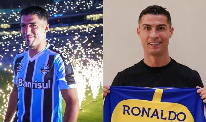 Semana tem estreia de Luis Suárez no Grêmio e Cristiano Ronaldo no Al-Nassr