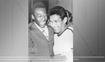 Sem estrelas da seleção em seu velório, Pelé também não foi no de seu companheiro Garrincha