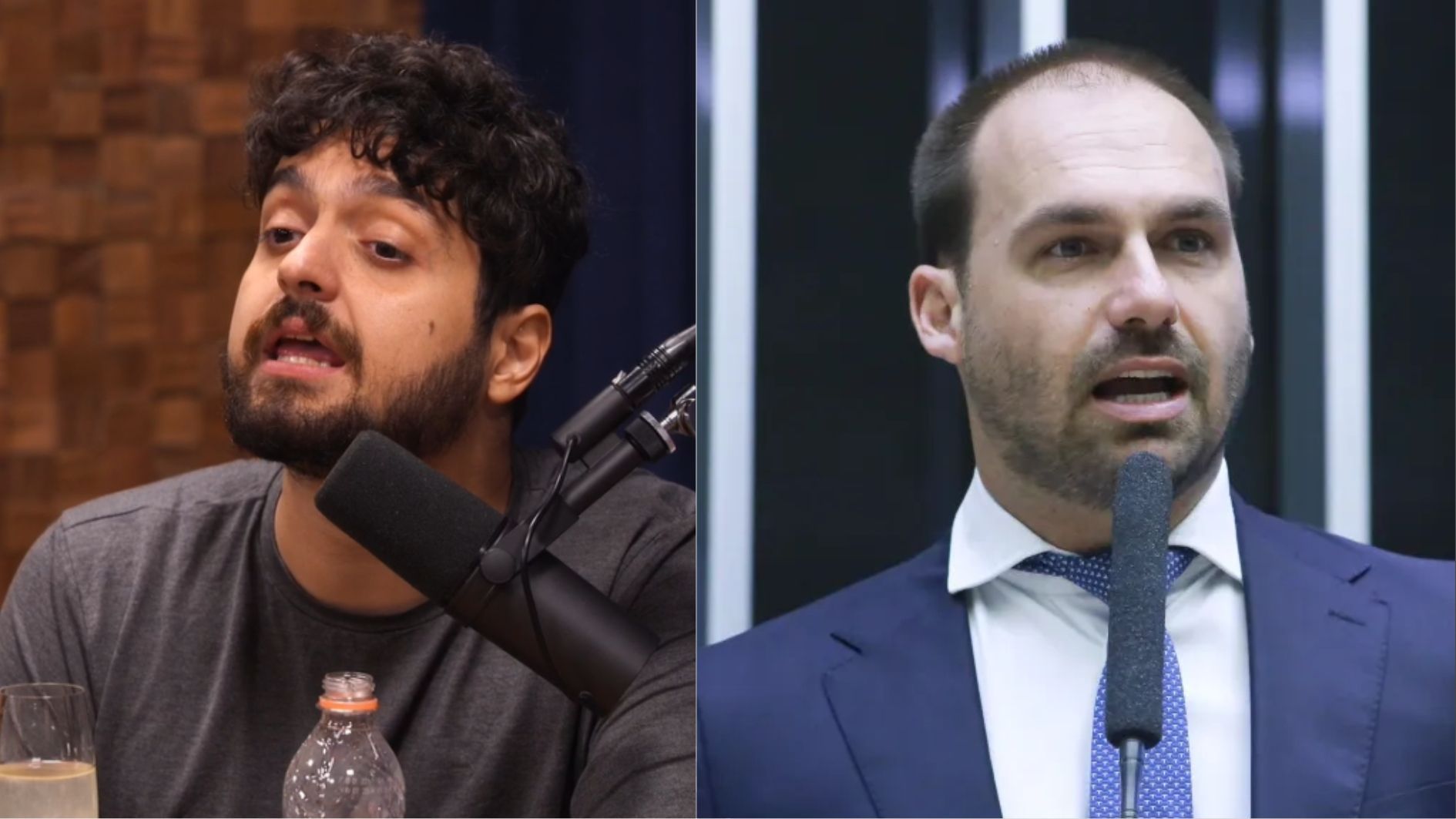 Monark e Eduardo Bolsonaro