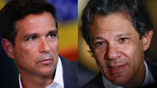 Campos Neto e Fernando Haddad