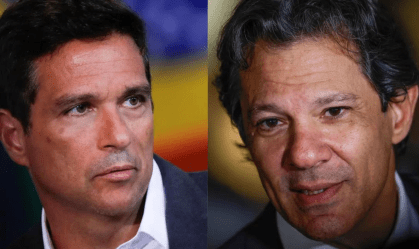 Campos Neto e Fernando Haddad