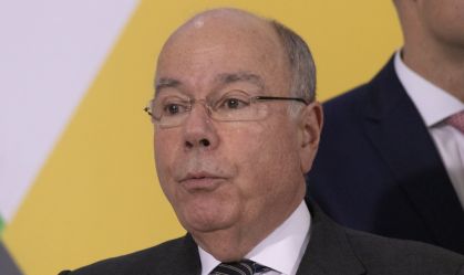 O ministro Mauro Vieira, das Relações Exteriores