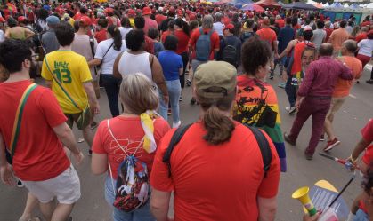 MOVIMENTAÇÃO APOIADORES LULA