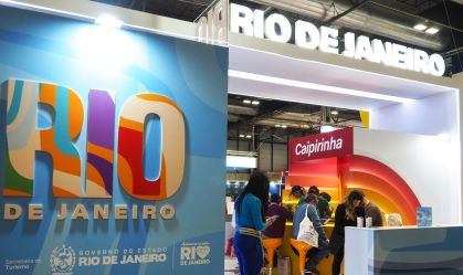 Estande brasileiro na Feira Internacional de Turismo de Madri