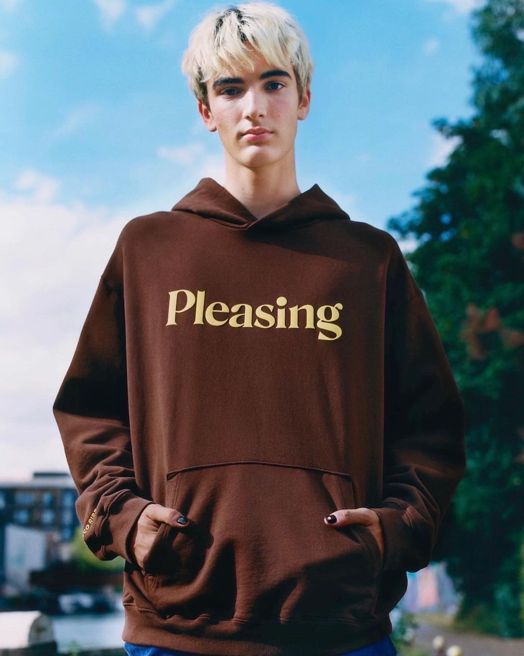 Ribeiro assinou uma parceria com a marca de beleza e cosméticos Pleasing, que pertence a Harry Styles / Reprodução/redes sociais