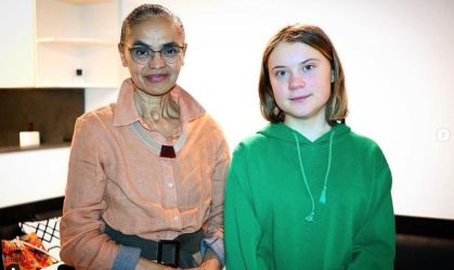 Marina Silva e Greta Thunberg