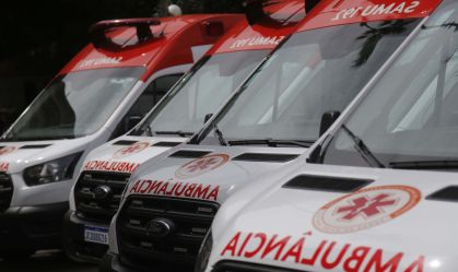 nova frota de ambulâncias do Samu no Rio de Janeiro