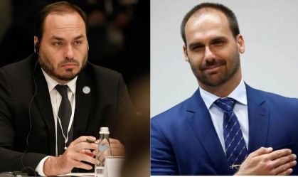 carlos e edurado bolsonaro