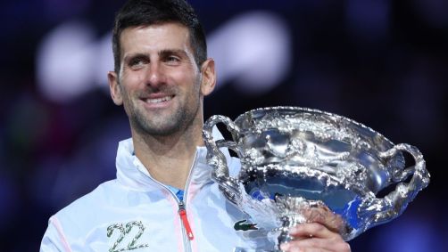 Djokovic conquistou 10º título do Aberto da Austrália e igualou recorde de Rafael Nadal