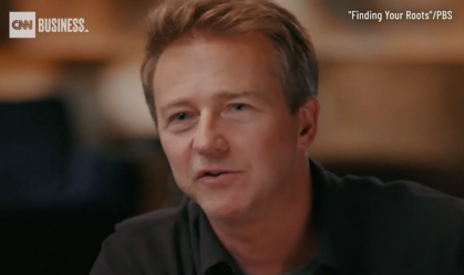Ator Edward Norton descobre que é parente distante da Pocahontas da vida real