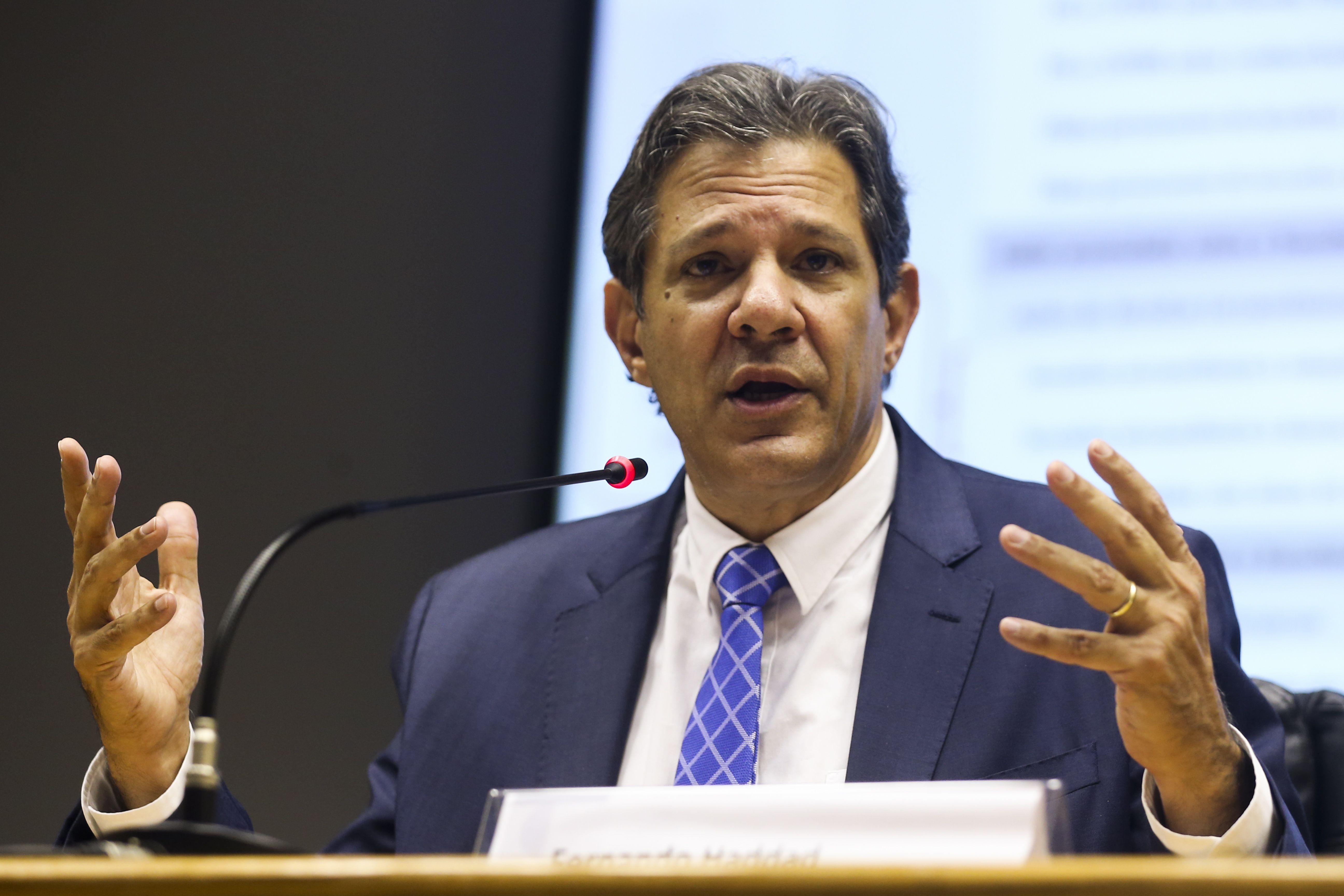 Fernando Haddad, ministro da Fazenda