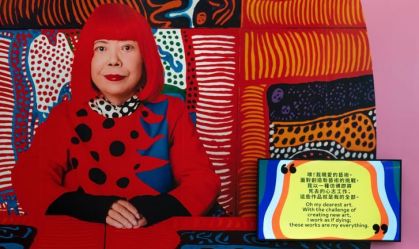 Artista japonesa de 93 anos pinta todos os dias em hospital psiquiátrico