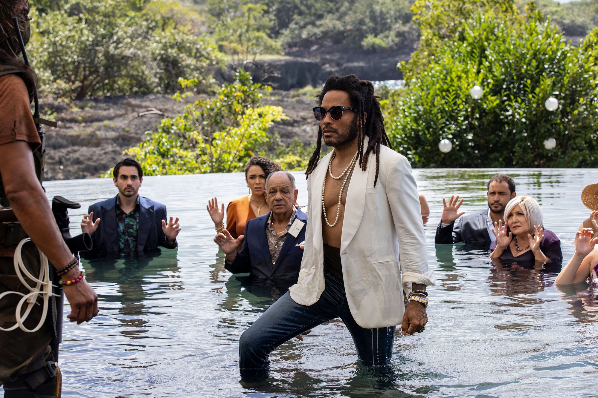 Lenny Kravitz como Sean em "Casamento Armado"