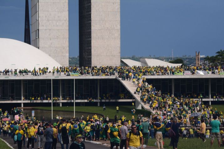 Atos criminosos no Congresso Nacional / Lucas Neves/Enquadrar/Estadão Conteúdo