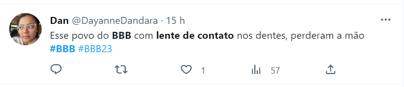 Internautas criticam sorrisos dos participantes do BBB / Reprodução/Twitter