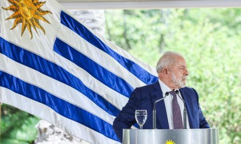 Presidente Luiz Inácio Lula da Silva (PT) esteve no Uruguai para reuniões bilaterais