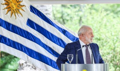 Presidente Luiz Inácio Lula da Silva (PT) esteve no Uruguai para reuniões bilaterais