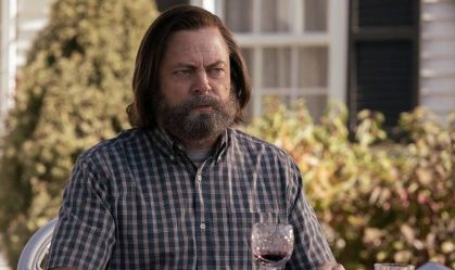 Nick Offerman interpreta Bill na série The Last of Us, da HBO