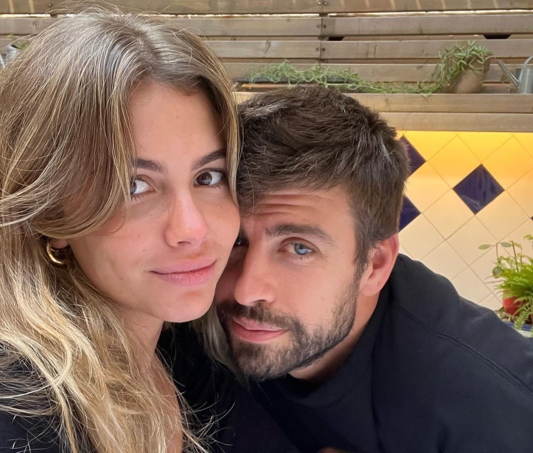 Gerard Piqué com a nova namorada Clara Chía