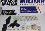 Polícia prende garimpeiro com arma, ouro e mais de R$ 30 mil em espécie no MT