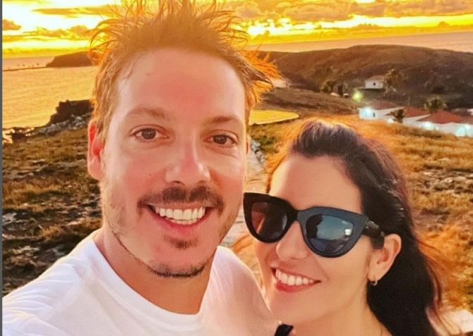 Fábio Porchat e Nataly Mega anunciam separação / Reprodução/Instagram