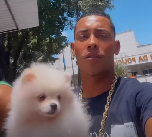 poze com cachorro