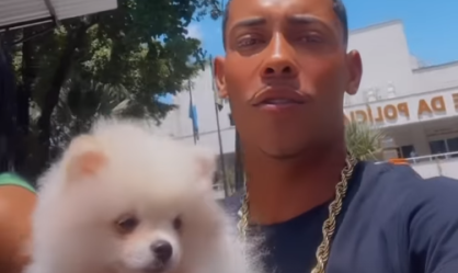 poze com cachorro