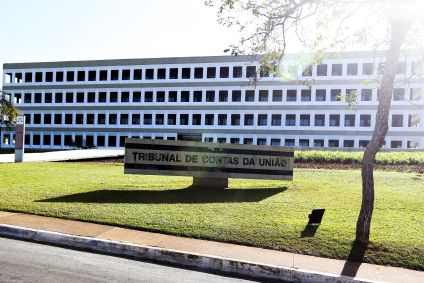 Fachada da sede do Tribunal de Contas da União