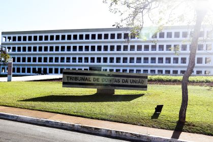Fachada da sede do Tribunal de Contas da União