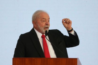 O presidente Luiz Inácio Lula da Silva (PT)