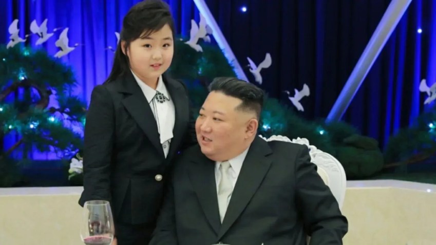 Filha de Kim Jong Un em evento luxuoso / Rodong Sinmun