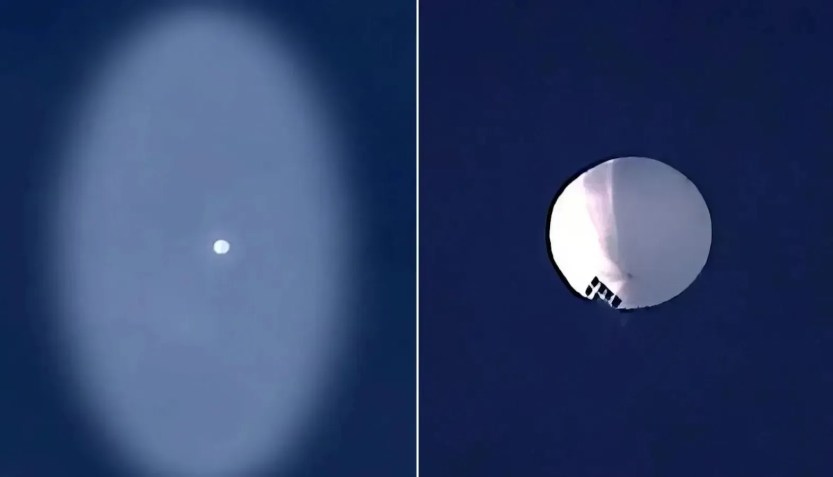 Suposto balão espião chinês nos Estados Unidos / CNN