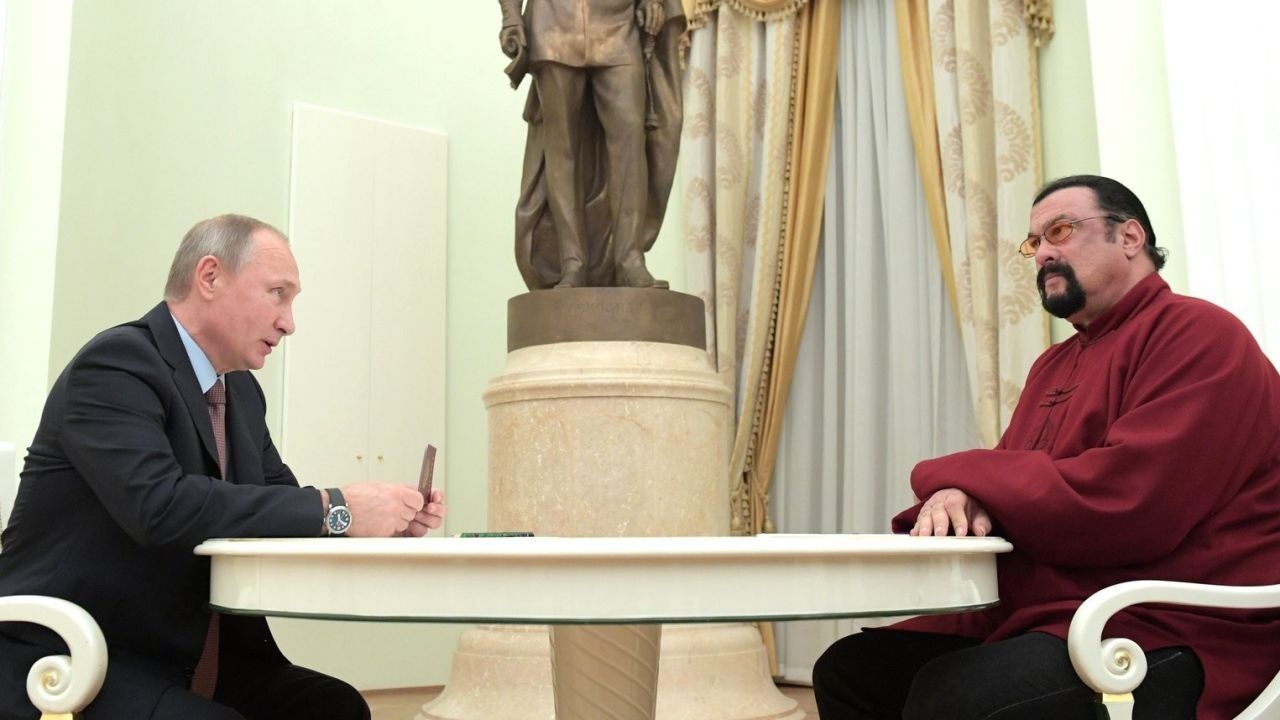 Putin e Steven Seagal