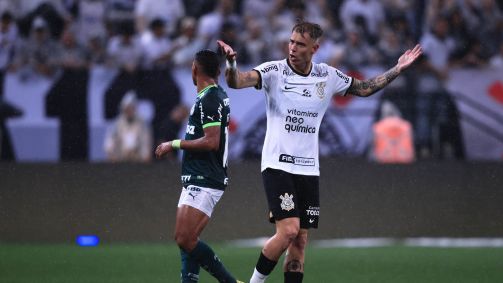 Palmeiras x Corinthians do Paulistão 2023, na Neo Química Arena