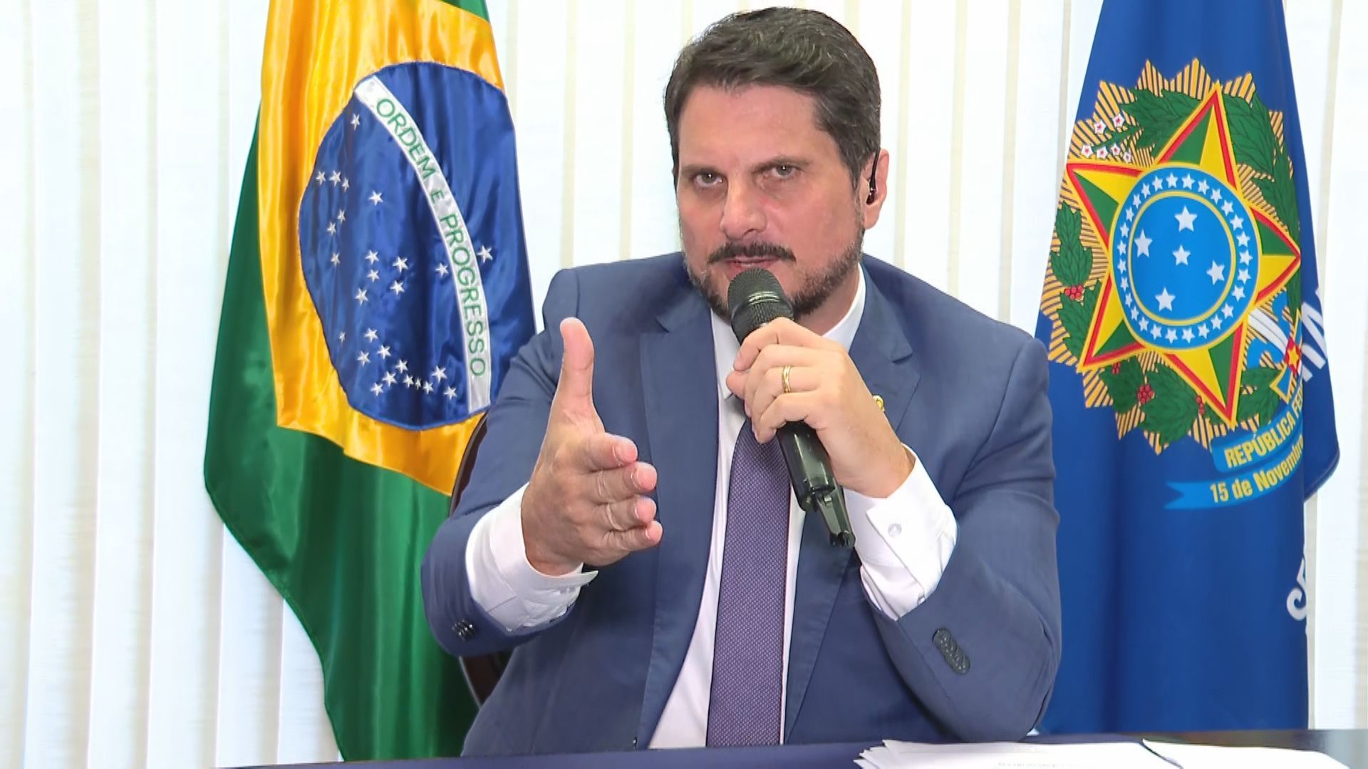 Marcos do Val (Podemos-ES), senador, em entrevista à CNN