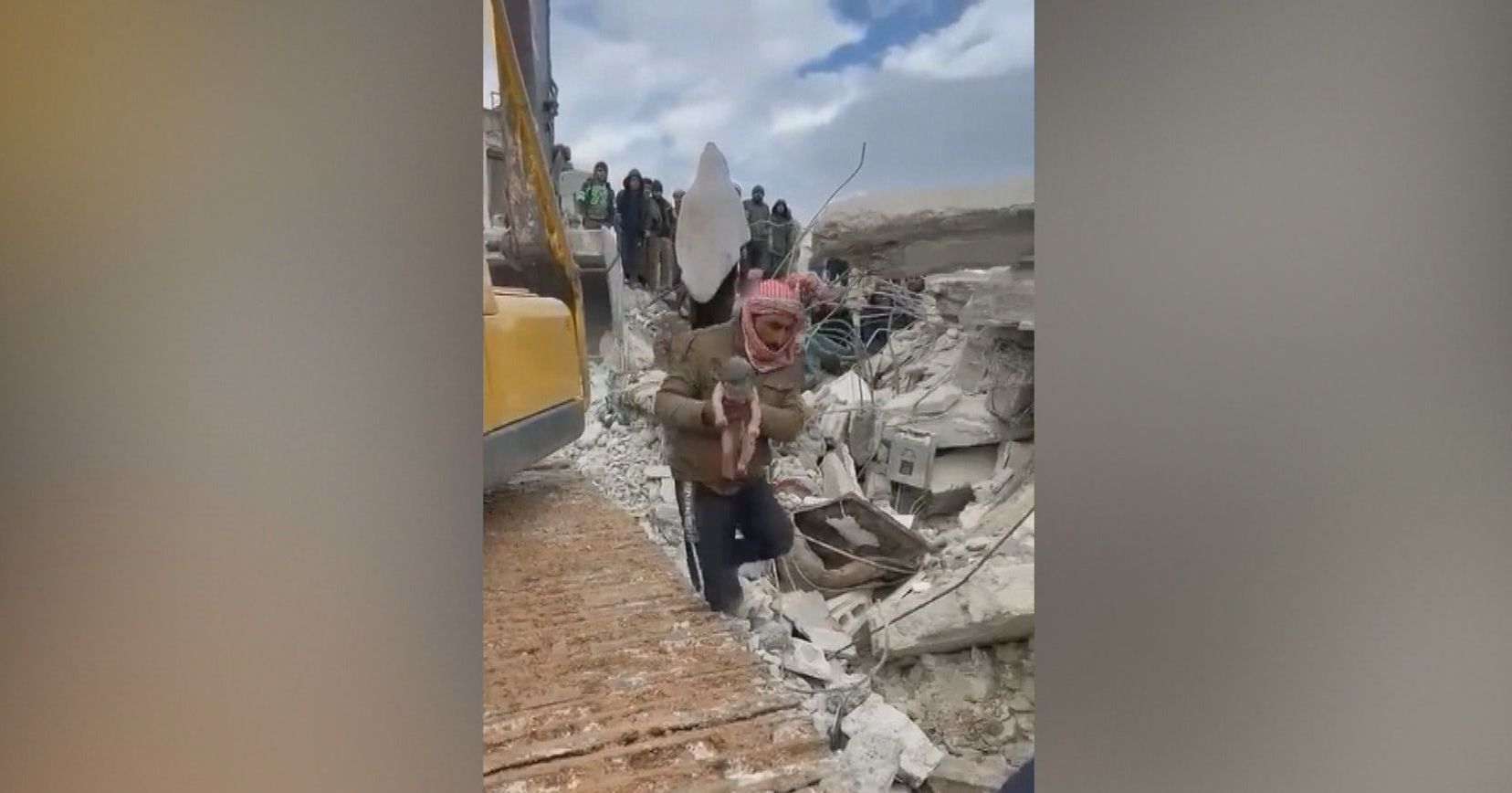 bebe síria terremoto