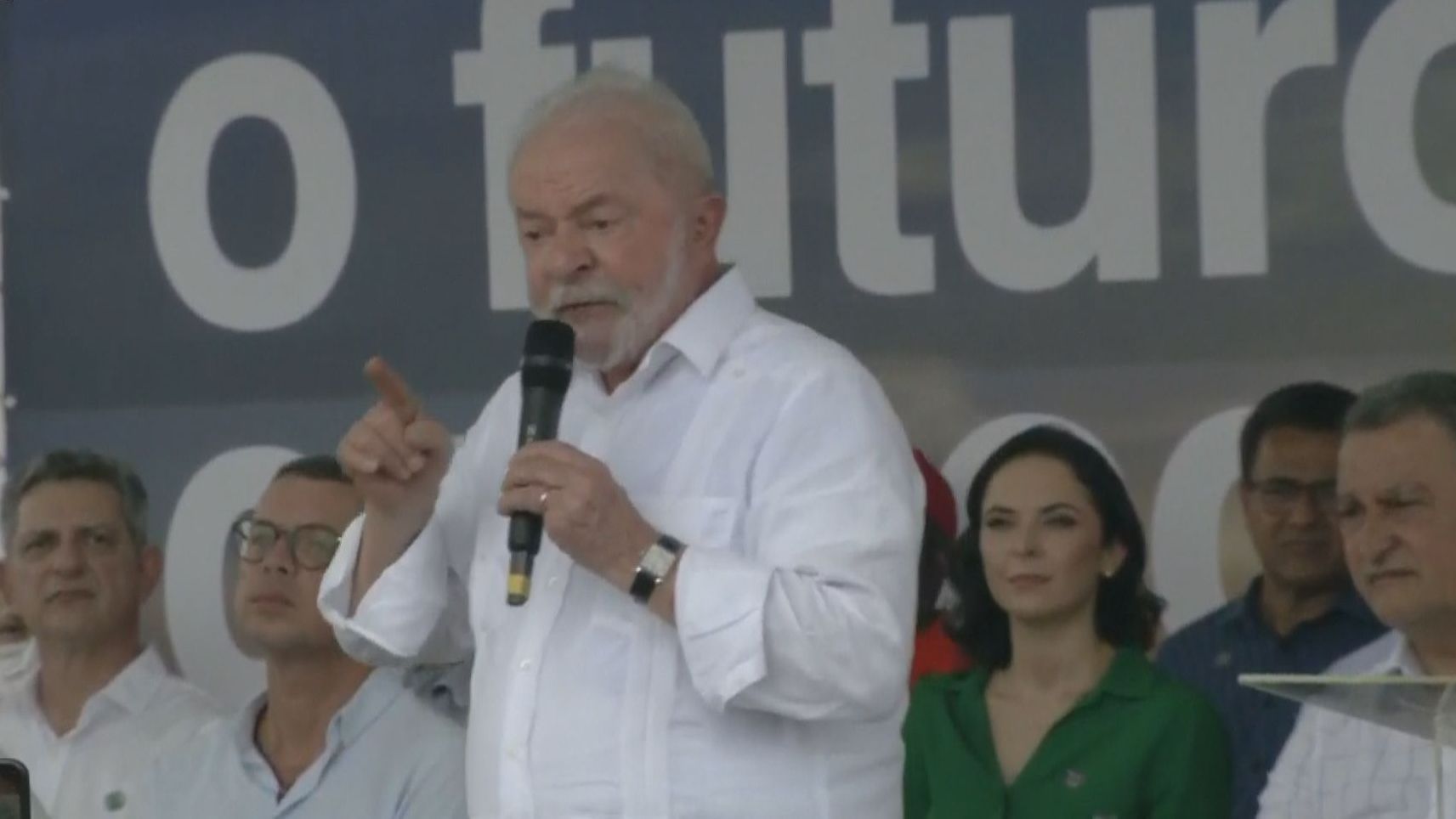 Presidente Luiz Inácio Lula da Silva (PT) discursa em evento em Sergipe