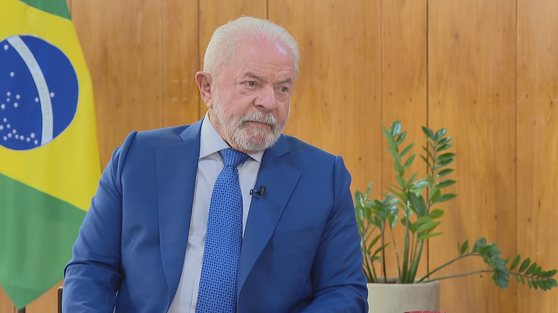 O presidente Lula em entrevista exclusiva à CNN Brasil