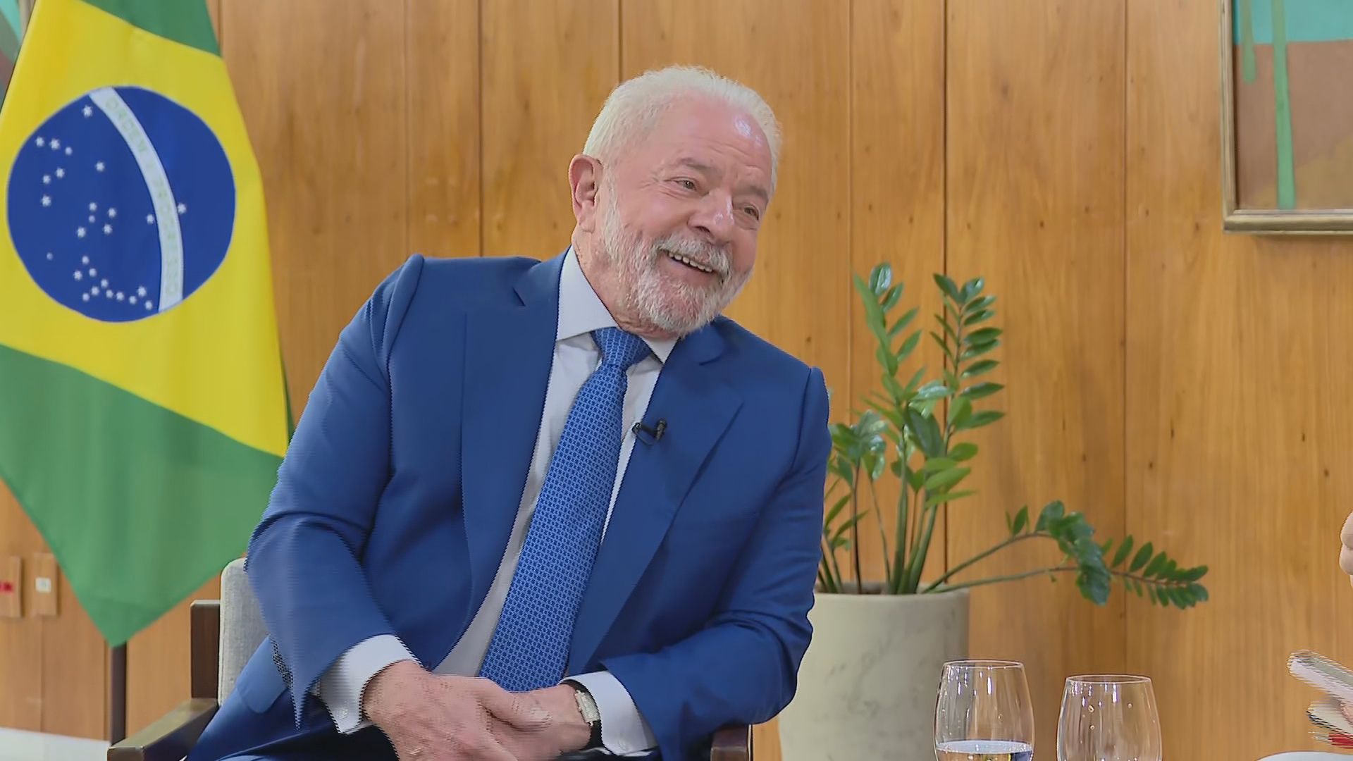 O presidente Lula em entrevista exclusiva à CNN Brasil