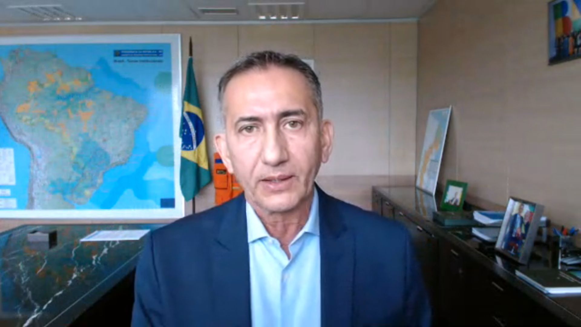 waldez góes ministro da Integração e do Desenvolvimento Regional, em entrevista à CNN