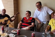 Bolsonaro transmite live ao lado de ex-presidente da Caixa Pedro Guimarães