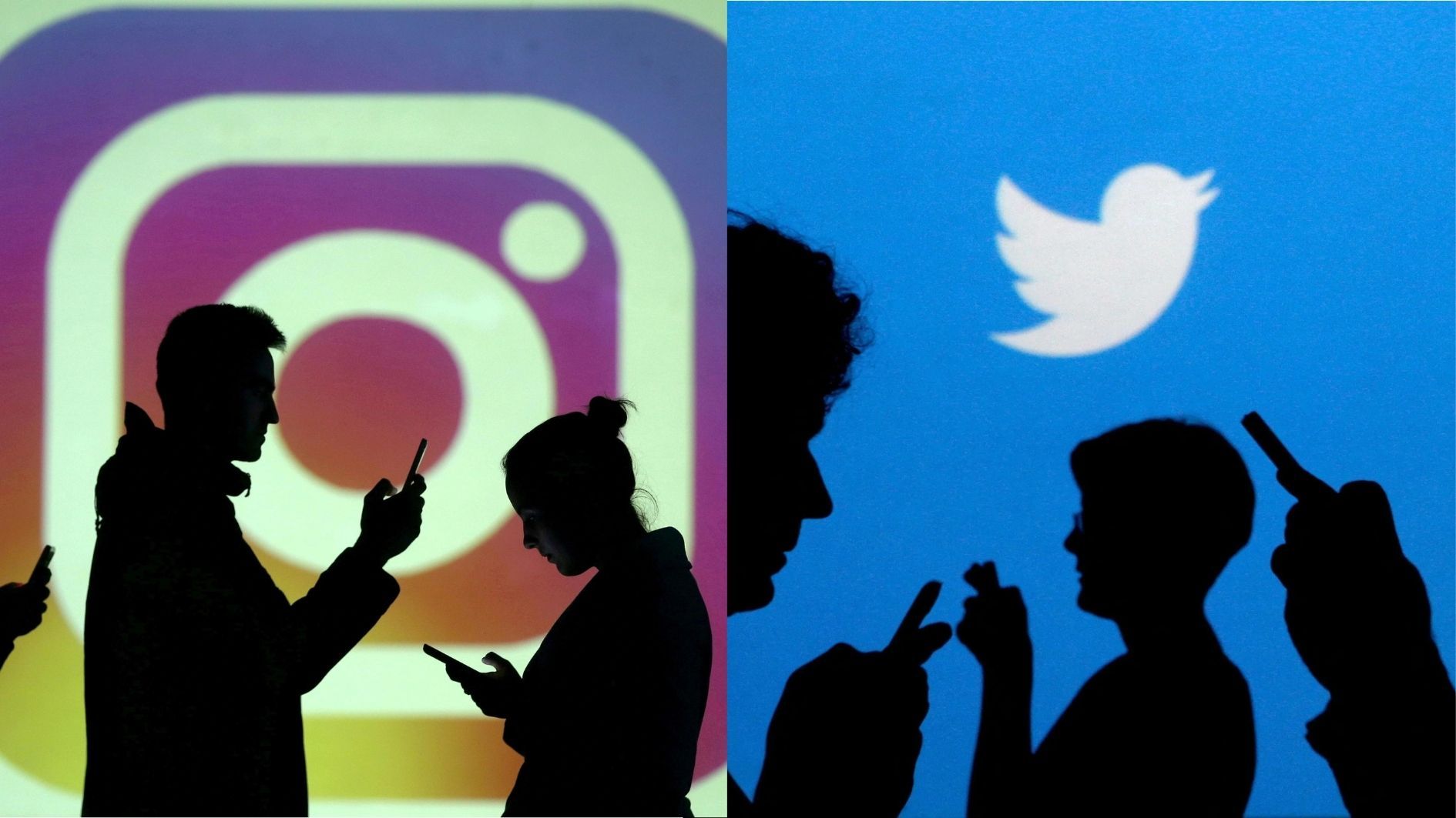Twitter e Instagram