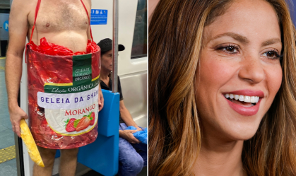 “Geleia da Shakira” vira fantasia de Carnaval e viraliza nas redes sociais